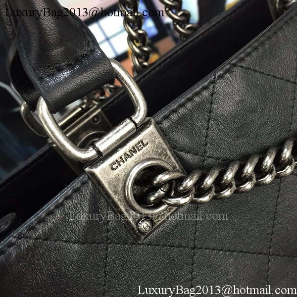 Chanel Backpack Original Calfskin Leather A98130 Black