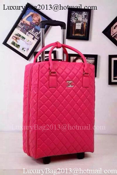 Chanel Luggage Sheepskin Leather A80922