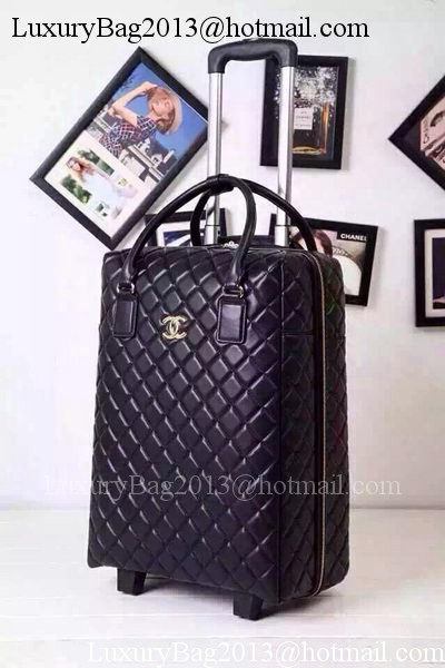 Chanel Luggage Sheepskin Leather A80922