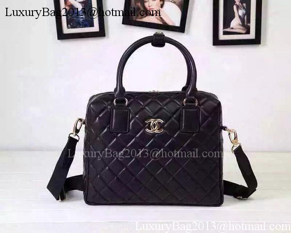 Chanel Luggage Sheepskin Leather A80922