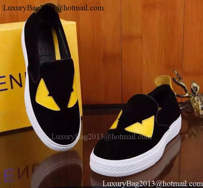 Fendi Casual Shoes FD129 Black