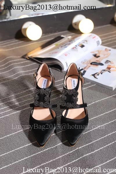 Manolo Blahnik 70mm Pump MB117 Black