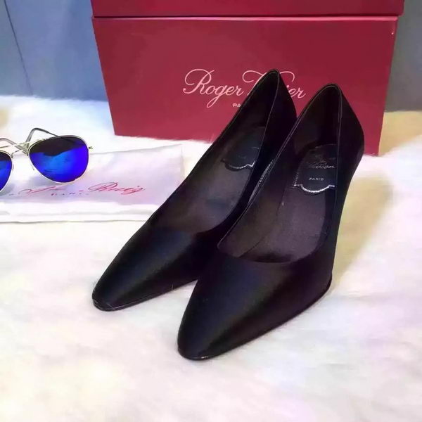 Roger Vivier Leather 60mm Pump RV324 Black