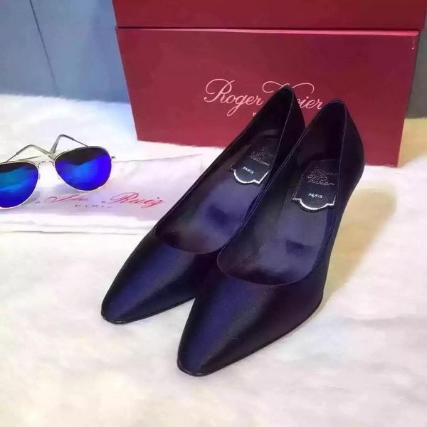 Roger Vivier Leather 60mm Pump RV324 Blue