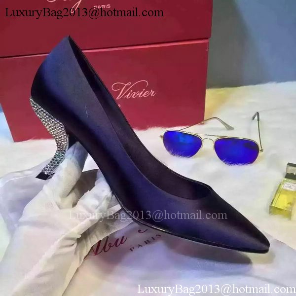 Roger Vivier Leather 60mm Pump RV324 Blue