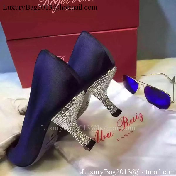 Roger Vivier Leather 60mm Pump RV324 Blue