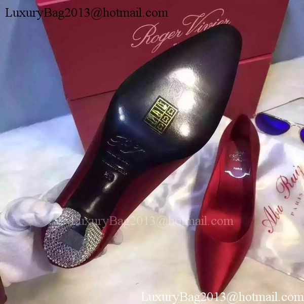 Roger Vivier Leather 60mm Pump RV324 Red