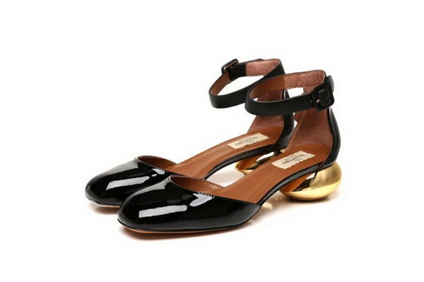 Valentino Patent Leather Pump VT808 Black