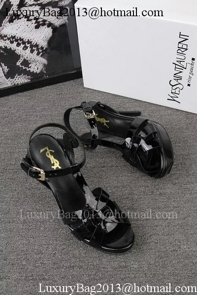 Yves Saint Laurent 100mm Sandal YSL293 Black