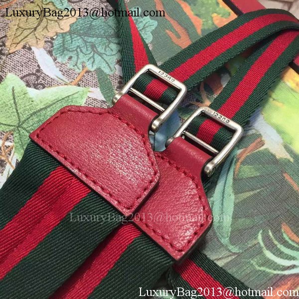 Gucci Tian GG Supreme Backpack 428027 Red