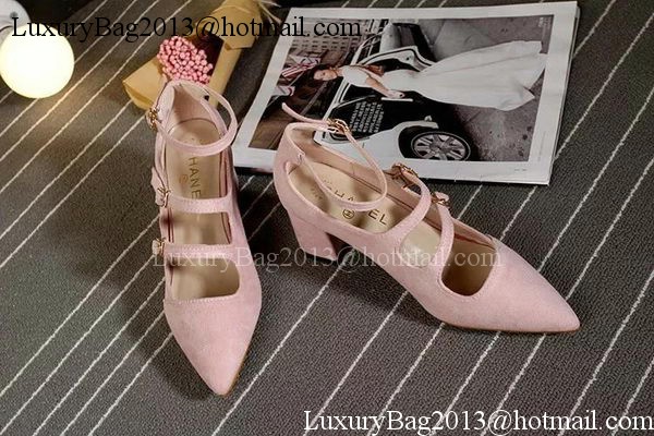 Chanel 60mm Leather Pump CH1751 Pink