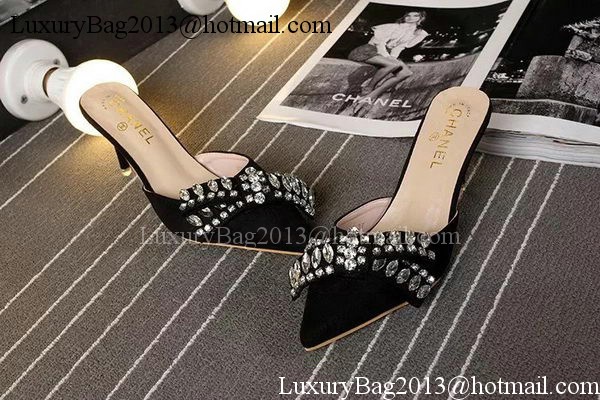 Chanel 70mm Sandals CH1747 Black