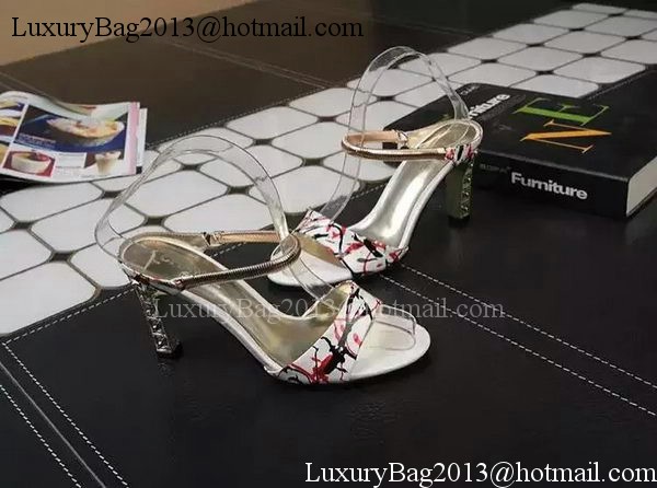 Chanel 80mm Sandals CH1741 Silver