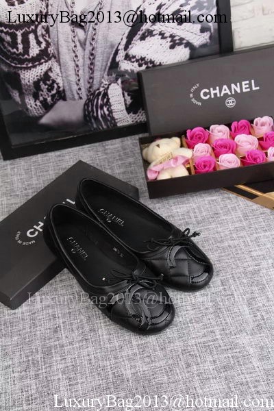 Chanel Ballerina Flat CH1731 Black