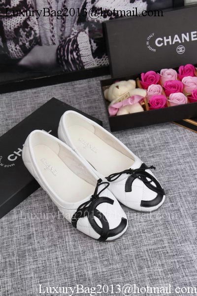 Chanel Ballerina Flat CH1731 White