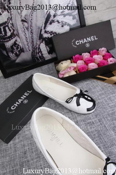 Chanel Ballerina Flat CH1731 White