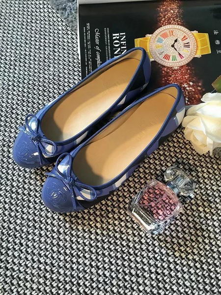 Chanel Ballerina Flat CH1736 Blue