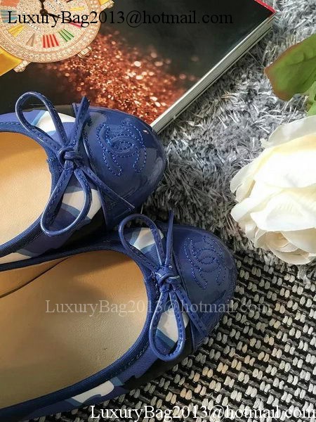 Chanel Ballerina Flat CH1736 Blue