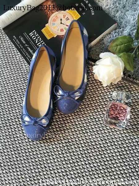 Chanel Ballerina Flat CH1736 Blue