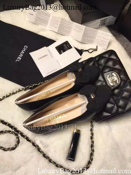 Chanel Ballerina Flat CH1785 Black