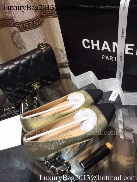 Chanel Ballerina Flat CH1792 Gold