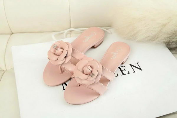 Chanel Slipper Leatehr CH1727 Pink