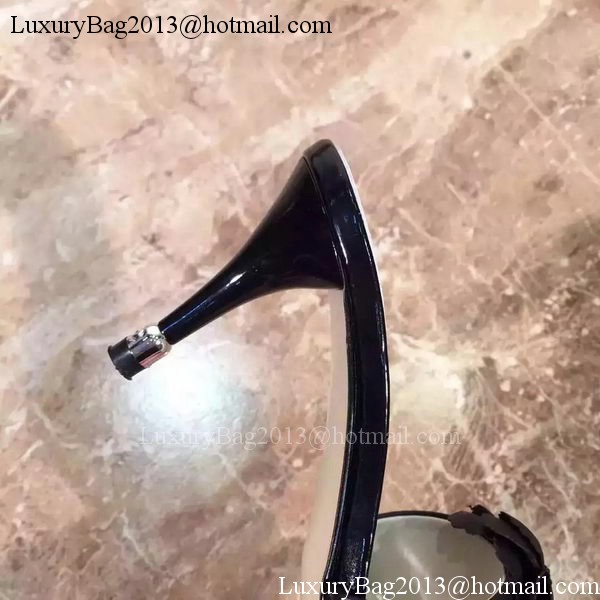 Chanel Slipper Leatehr CH1794 Black