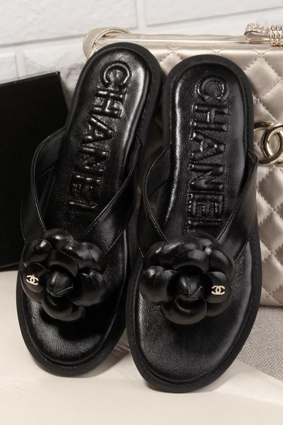 Chanel Thong Sandal CH1780 Black