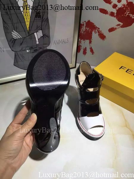 Fendi 100mm Pump Leather FD136 Black