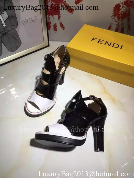 Fendi 100mm Pump Leather FD136 Black