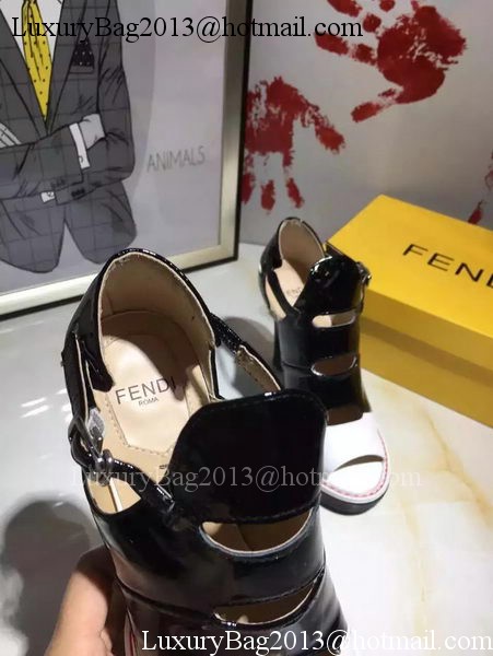 Fendi 100mm Pump Leather FD136 Black