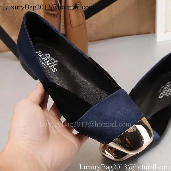 Hermes Casual Shoes HO657 Blue