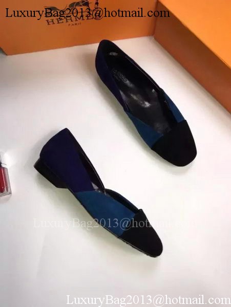 Hermes Casual Shoes HO659 Blue