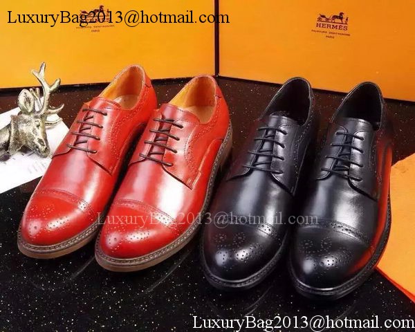 Hermes Men Casual Shoes HO715 Red