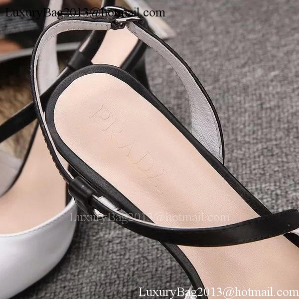 Prada 80mm Pump PD625 White