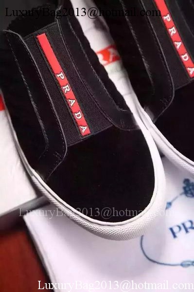 Prada Men Casual Shoes PD615 Black