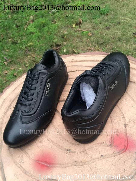 Prada Men Casual Shoes PD620 Black