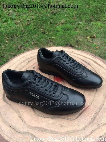 Prada Men Casual Shoes PD620 Black