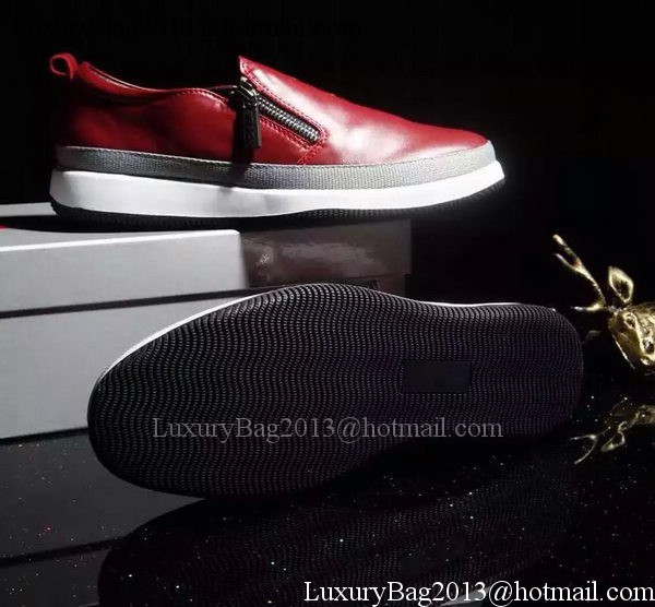 Prada Men Casual Shoes PD629 Red