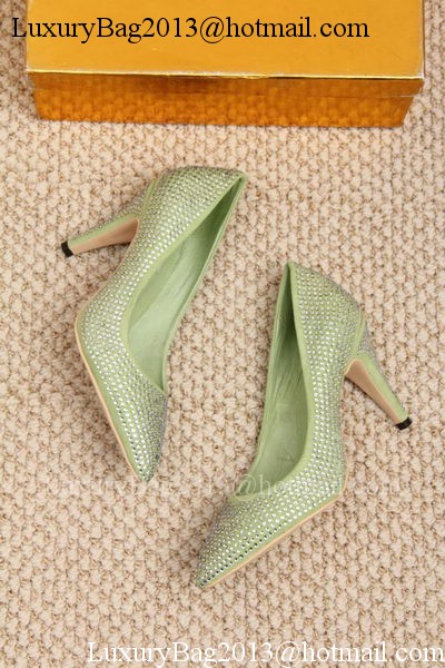 miu miu 70mm Pump MM432 Green