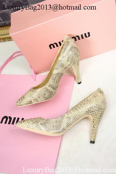 miu miu 70mm Pump MM435 Apricot