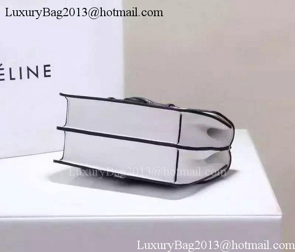 CELINE Symmetrical Bag in Original Leather C774423 Black&White