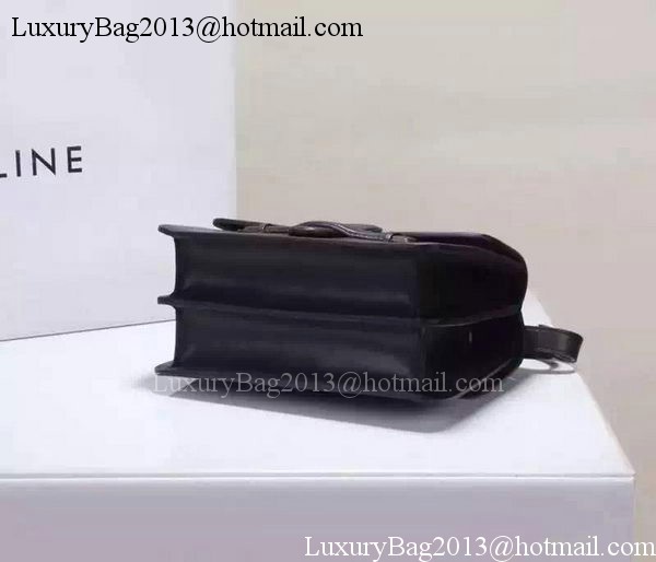 CELINE Symmetrical Bag in Original Leather C774423 Black