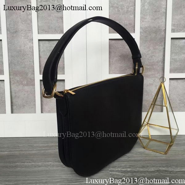 CELINE Medium Saddle Bag in Original Leather C28835 Black