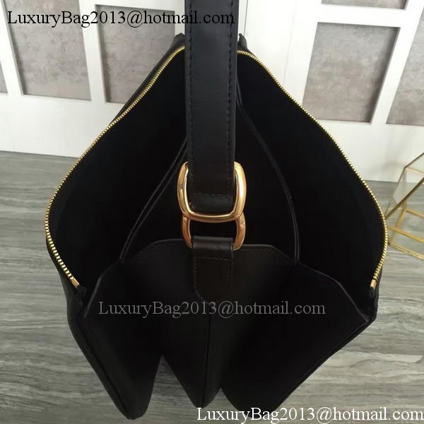 CELINE Medium Saddle Bag in Original Leather C28835 Black