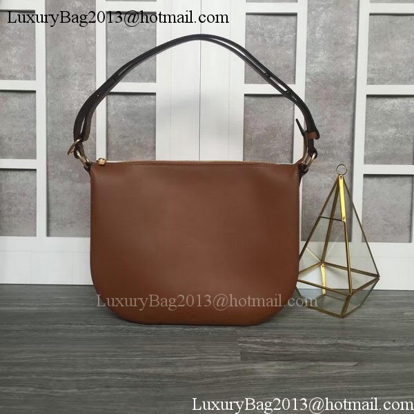 CELINE Medium Saddle Bag in Original Leather C28835 Brown