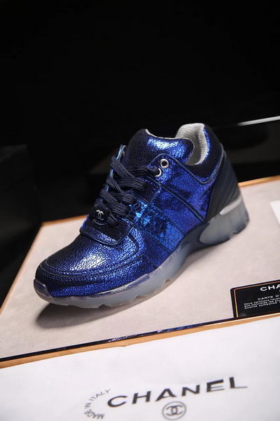 Chanel Casual Shoes Leather CH1796 Blue