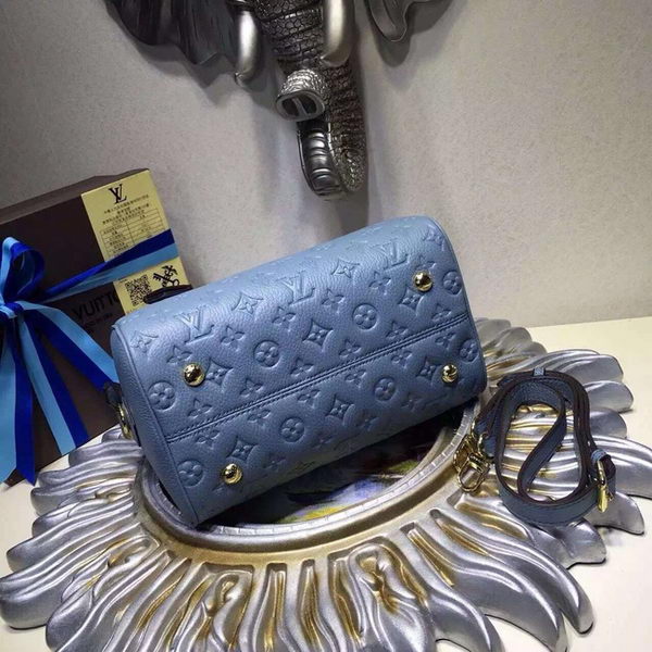 Louis Vuitton Monogram Empreinte SPEEDY BANDOULIÈRE 25 Bag M42403 Blue