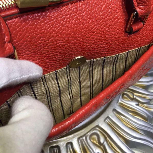 Louis Vuitton Monogram Empreinte SPEEDY BANDOULIÈRE 25 Bag M42403 Red