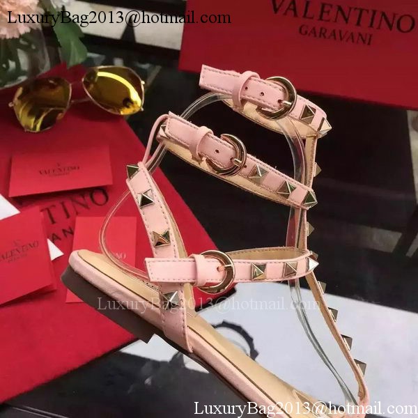 Valentino Leather Sandal VT843 Pink